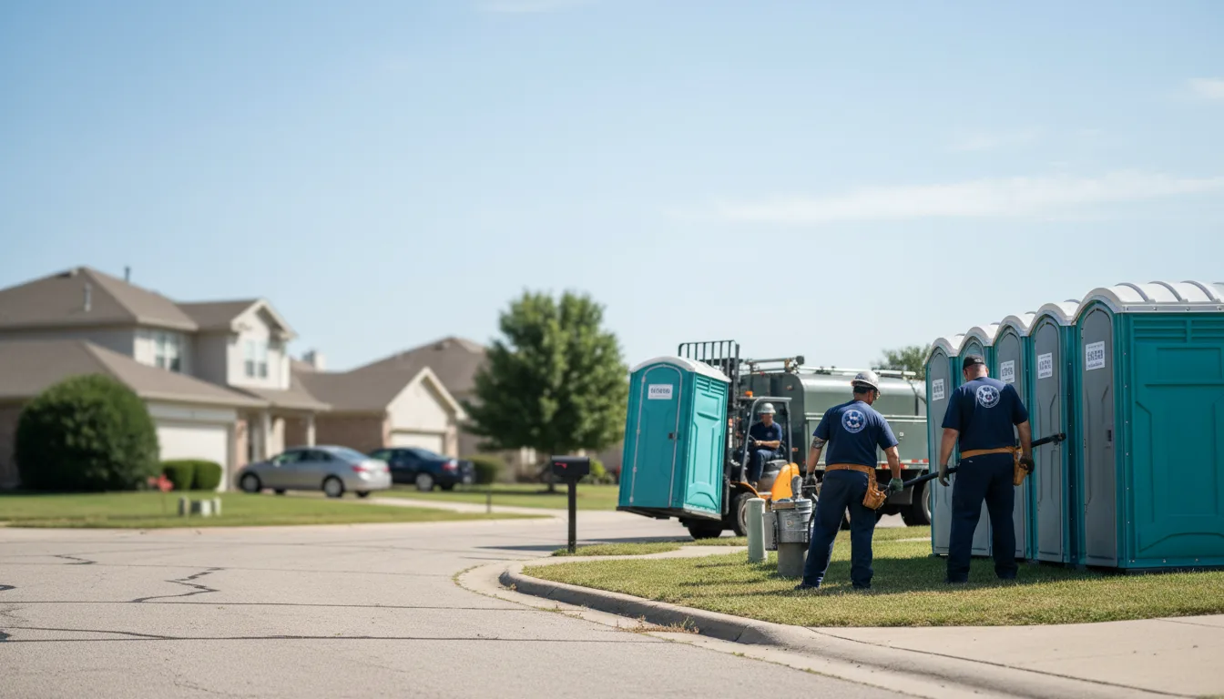 Porta Potty Rental in Nixa, MO near me